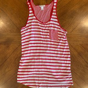 Striped tank top
